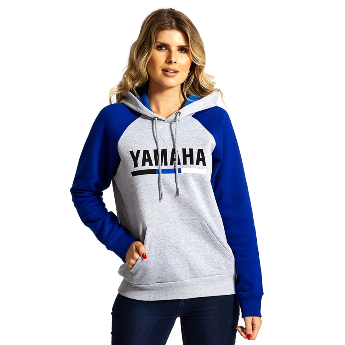 Motos Neno Shop - Blusa Moletom Stripes Feminina Cinza - P