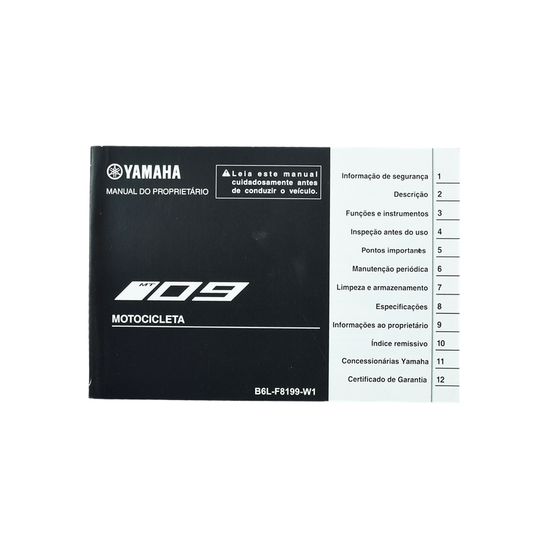 Motos Neno Shop - Manual do Propriet rio MT 09 20-25