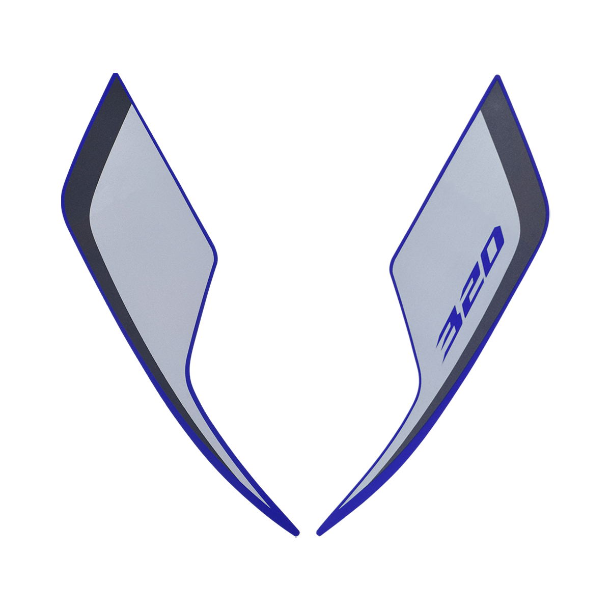 Motos Neno Shop - Par Adesivos Carenagem Frontal YZF R3