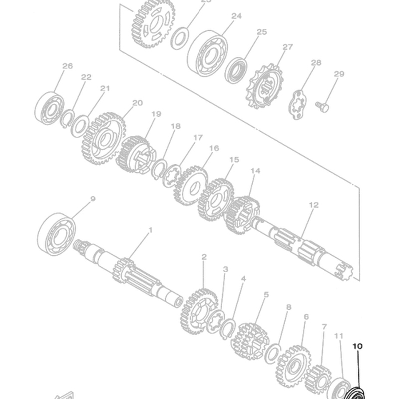 Motos Neno Shop - Retentor Eixo Prim rio Cambio TTR 230 XT
