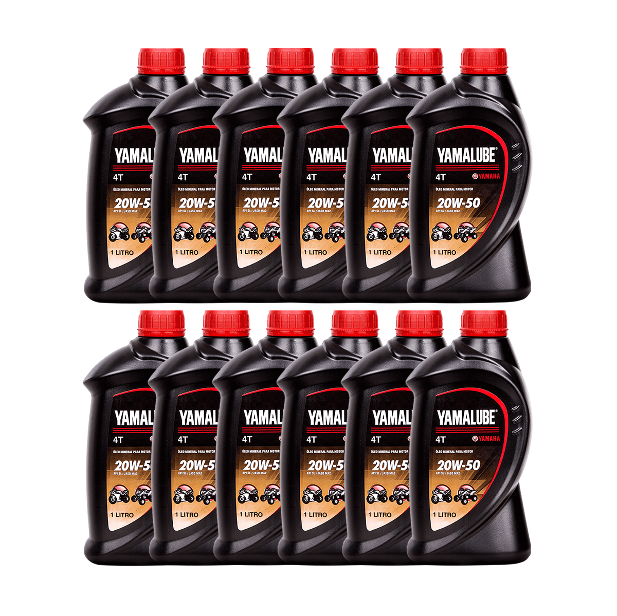 Litros Óleo Lubrificante Yamalube Sae 20W50 Original Yamaha - Motos Neno  Shop