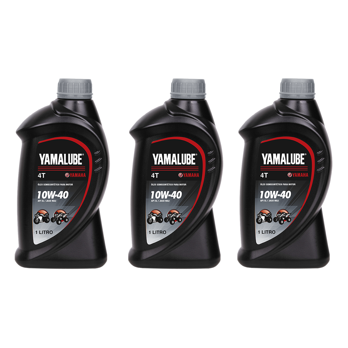 Motos Neno Shop - 3 Litros Óleo Yamalube 10W40 Semissintético Original  Yamaha