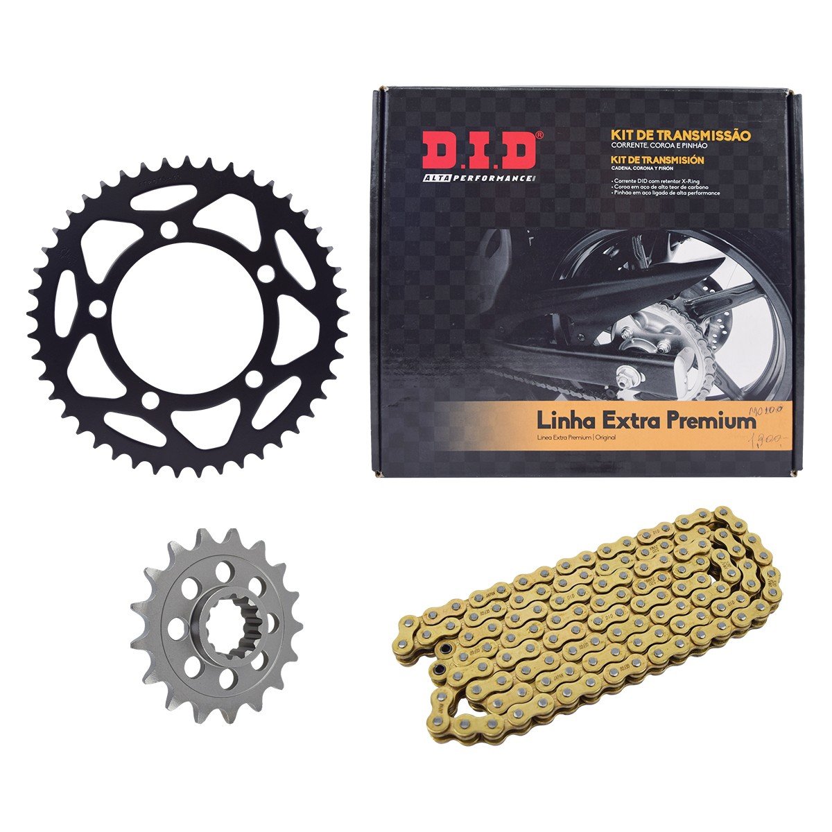 Motos Neno Shop - Kit Transmissão Aço 1045 BMW S1000RR