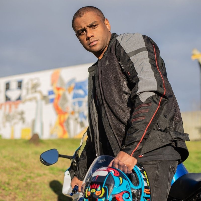 Jaqueta Texx Saga Four Season V2 Preta e Cinza