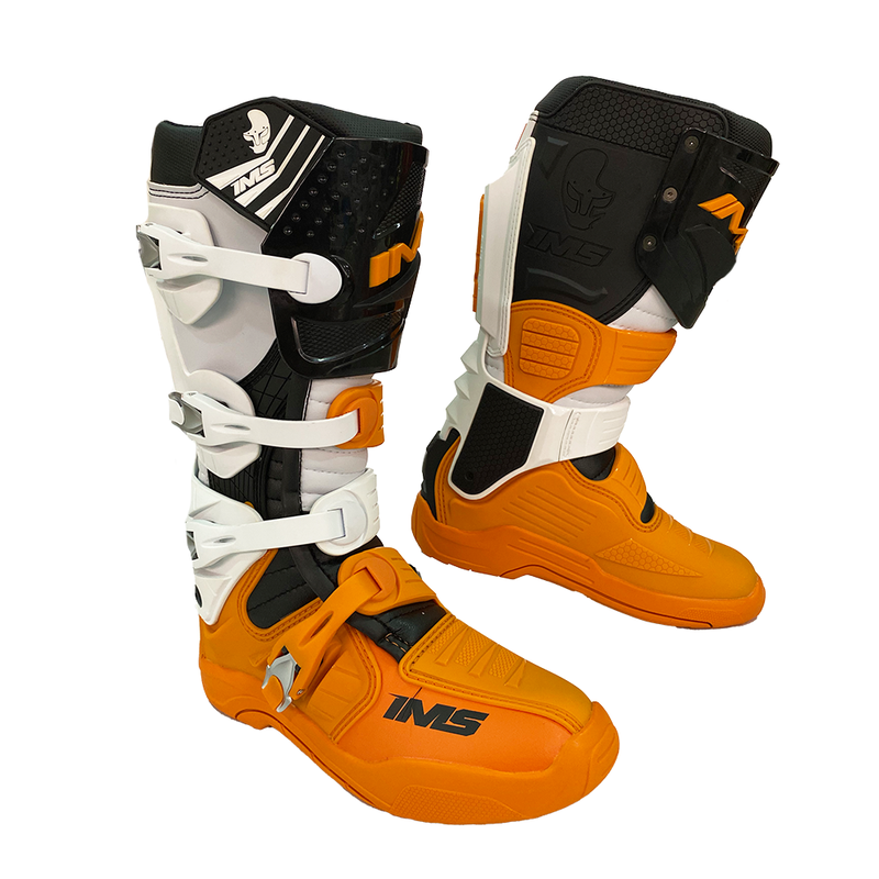 BOTA CROSS IMS EXTREME PRETA/LARANJA