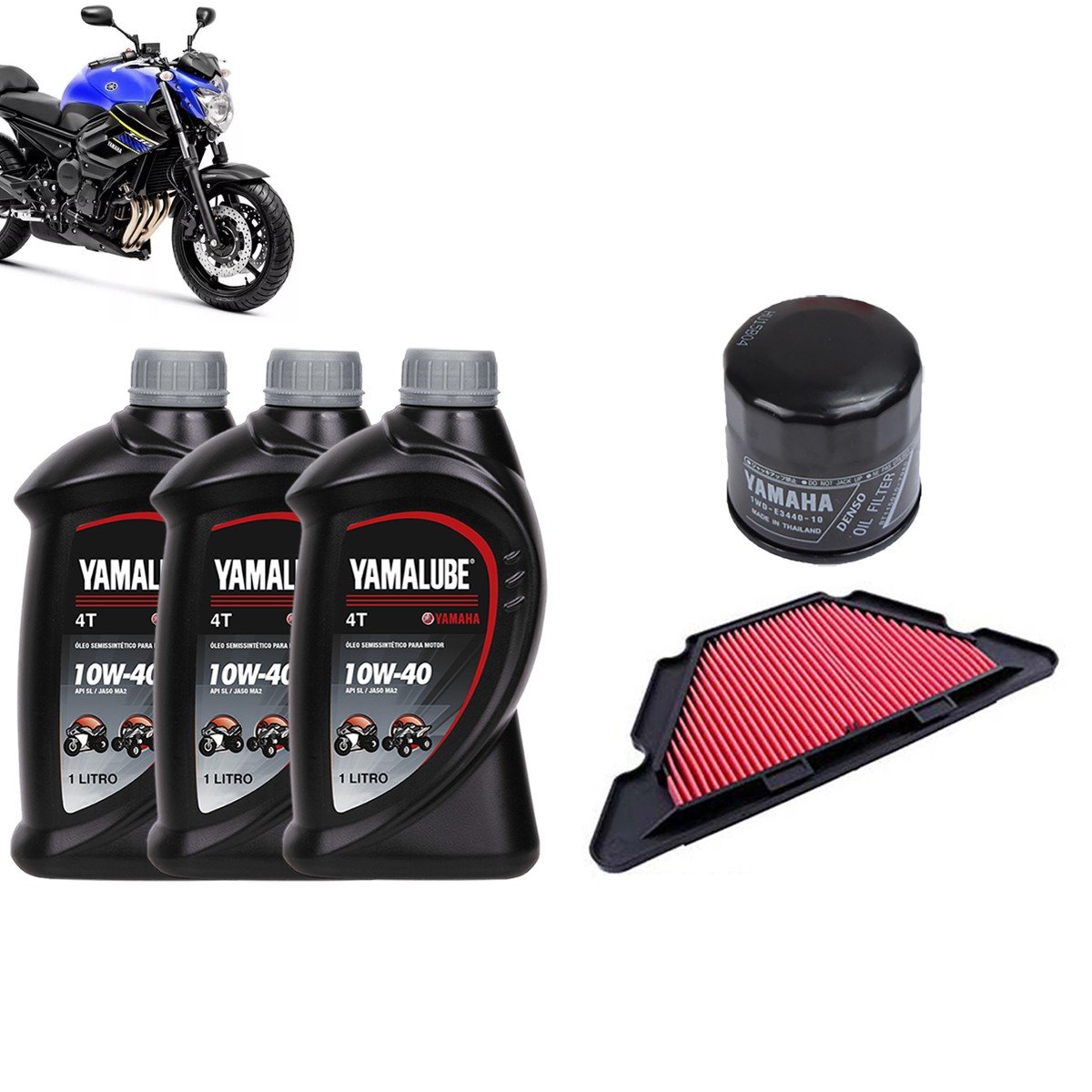 Motos Neno Shop - Kit Troca de Óleo Filtro de Ar XJ6