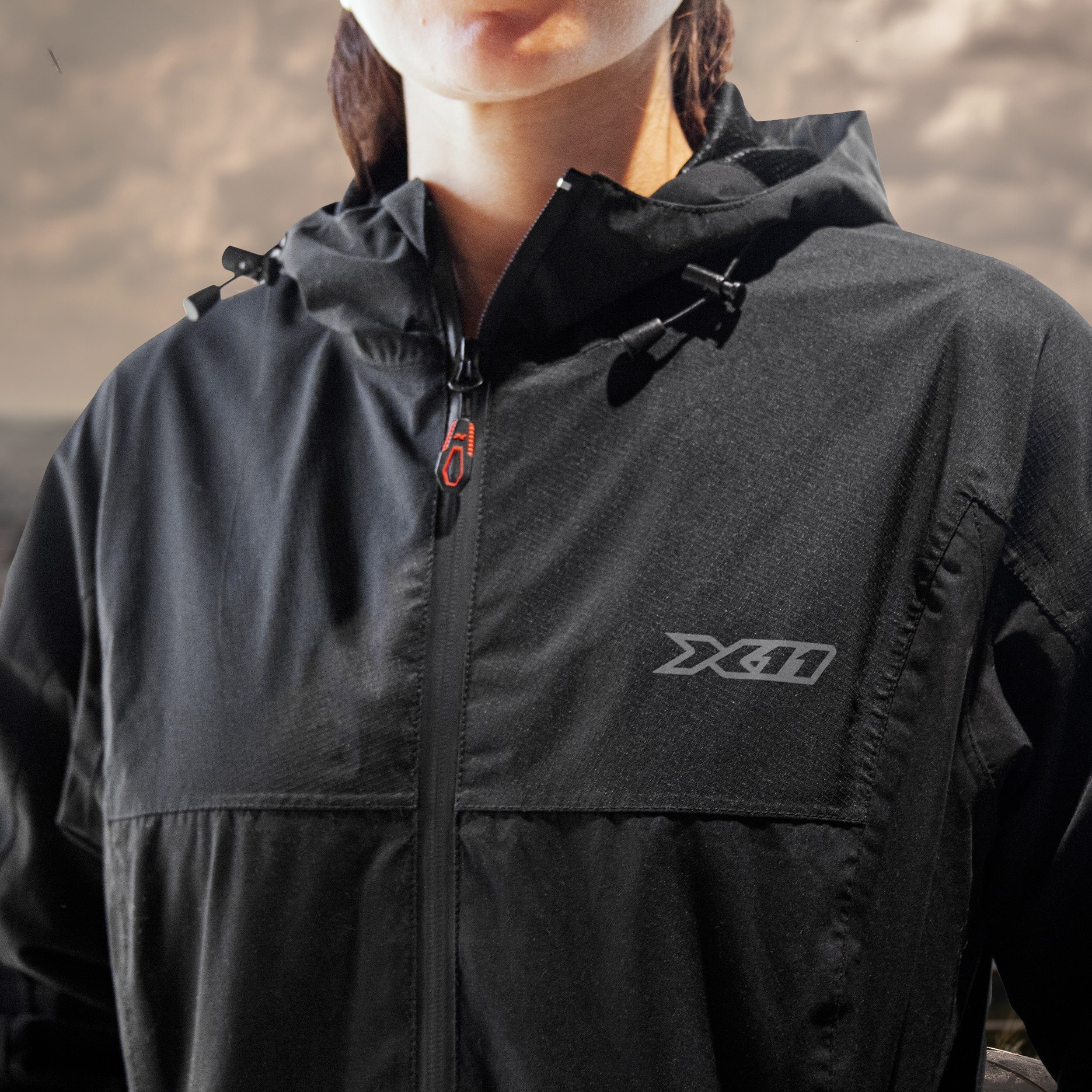 JAQUETA X11 RAIN CASUAL FEMININA PRETO