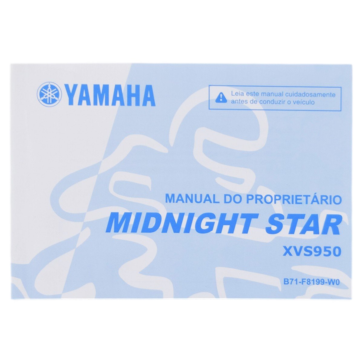 Manual do Proprietário XVS 950 Midnight 2016 Original Yamaha
