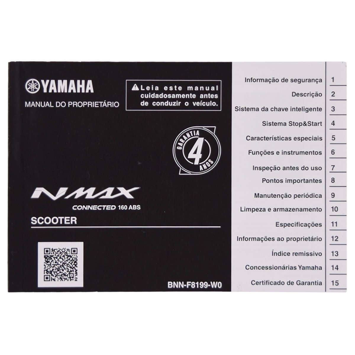 Motos Neno Shop - Manual do Proprietário Xmax 250 2021