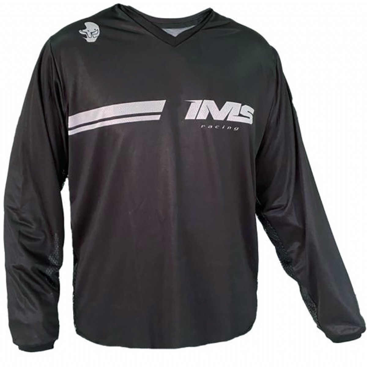 Camisa Cross Ims Army Preto/Branco Moto Trilha Enduro