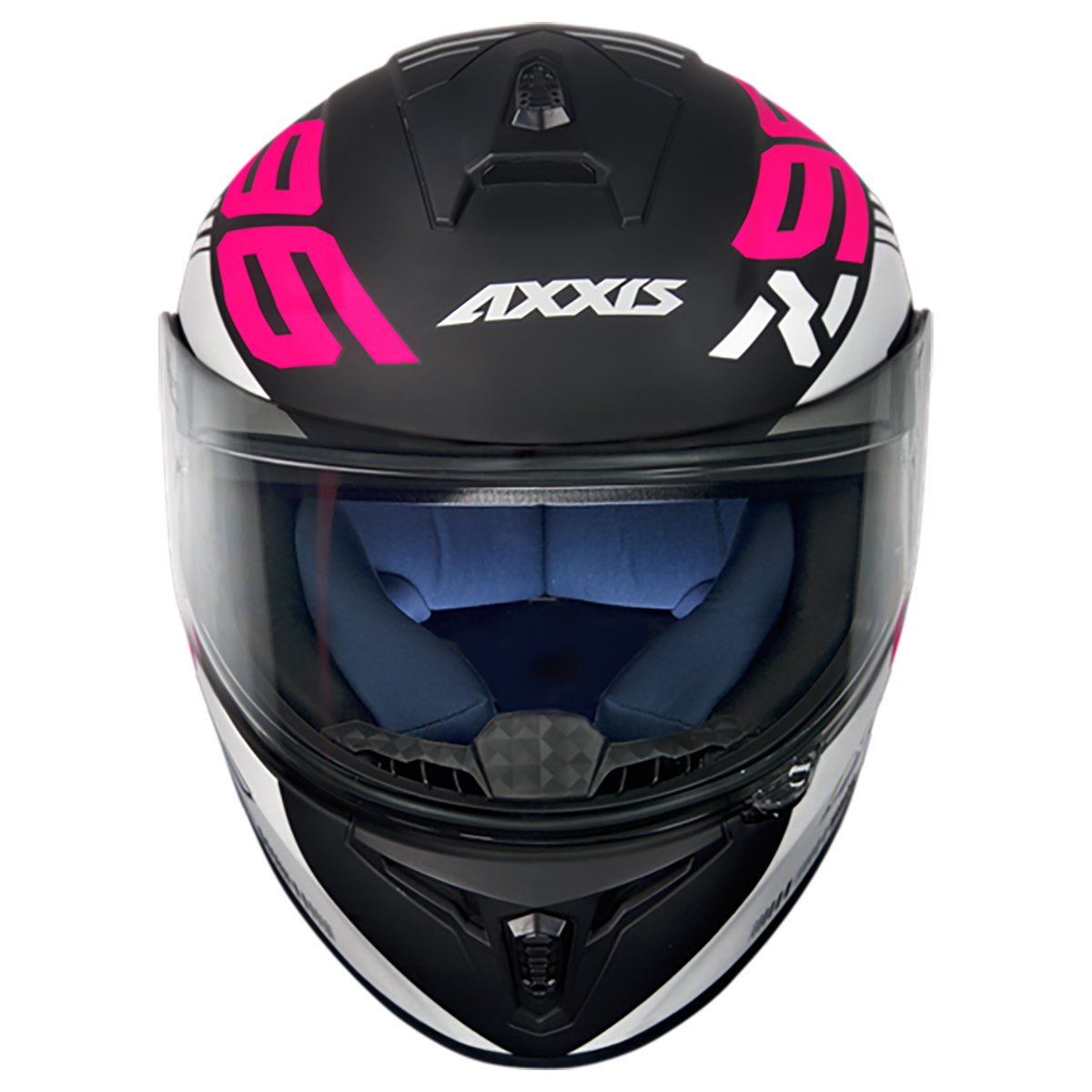 CAPACETE AXXIS DRAKEN Z96 MATT BLACK/PINK