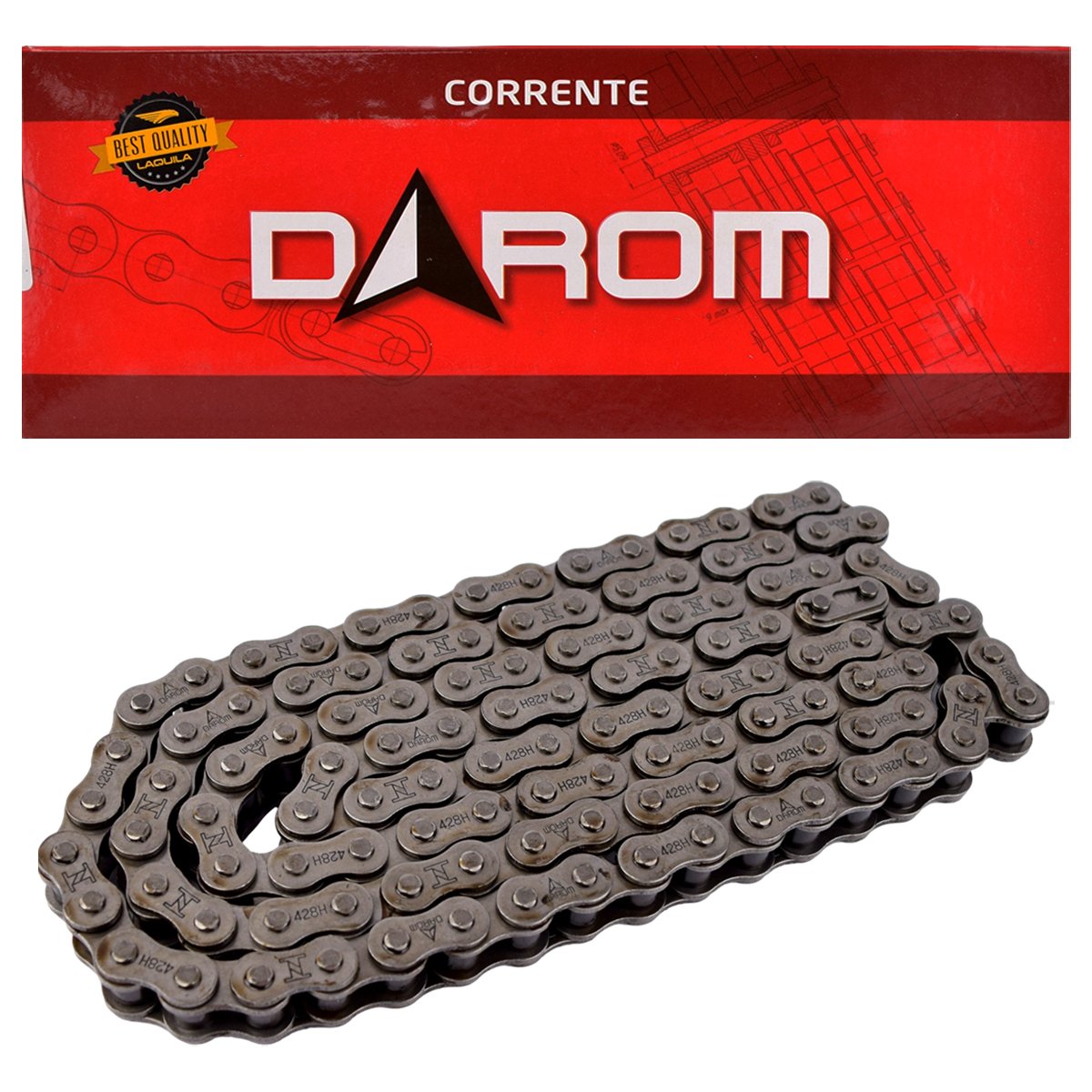 Kit Coroa Pinhão 48/14D XTZ 125 Original Yamaha Corrente Darom