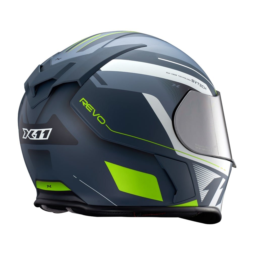 CAPACETE FECHADO REVO PRO ELEVEN SV C/VISEIRA EXTRA NEON FOSCO CAPACETE FECHADO REVO PRO ELEVEN SV C/VISEIRA EXTRA NEON FOSCO