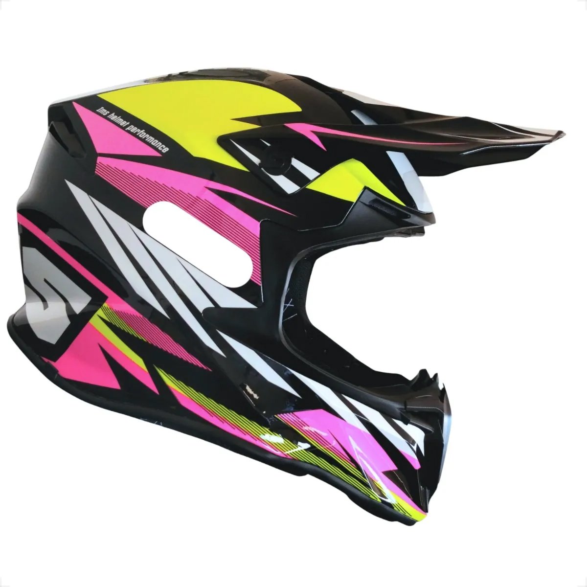 ピエヌ プリズマライズグロス 90 92 95 97 98 99 Capacete IMS Cross Revo Rosa/Preto - Motocross, Enduro & Trilha