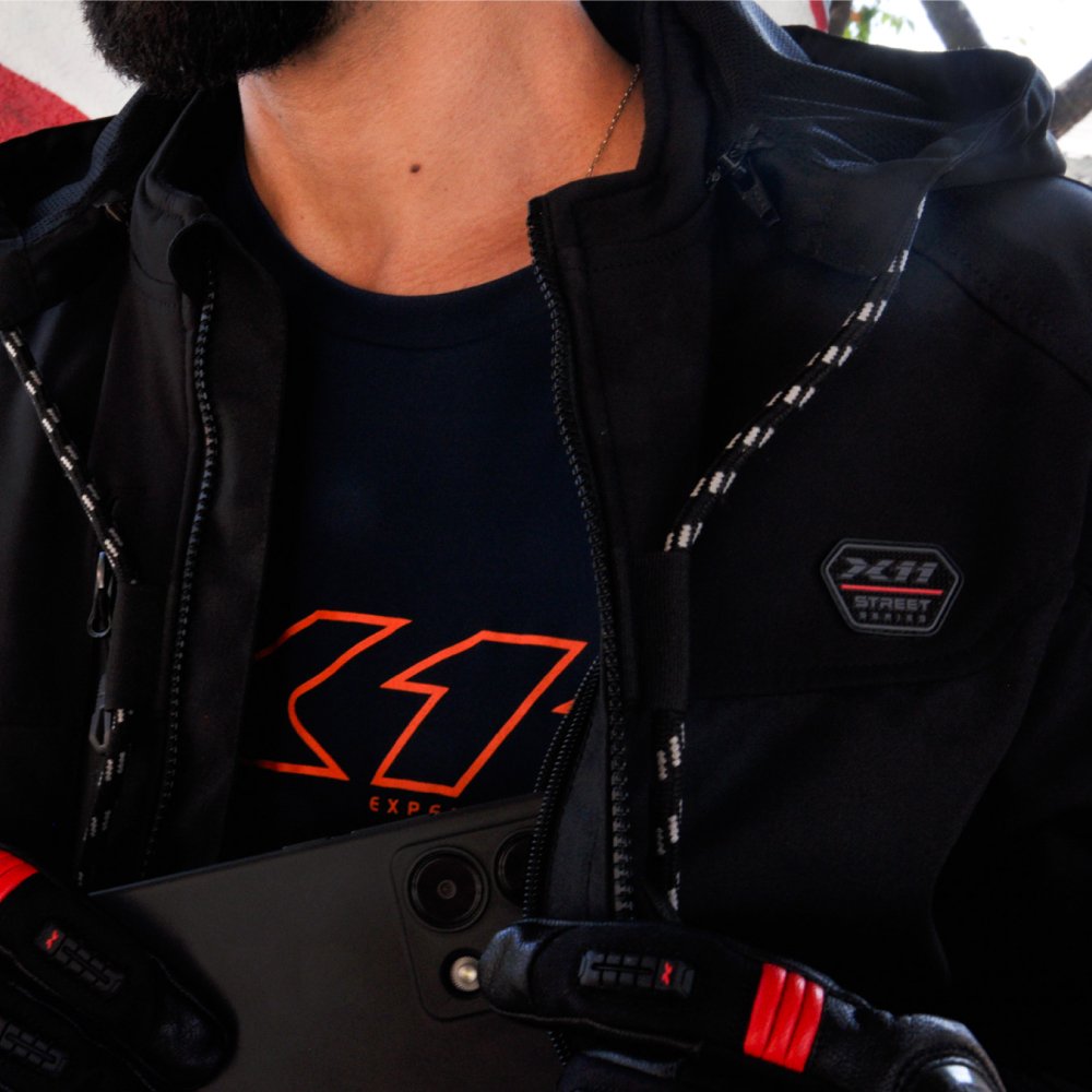 Jaqueta X11 Street Hoody: Estilo Casual, Proteção e