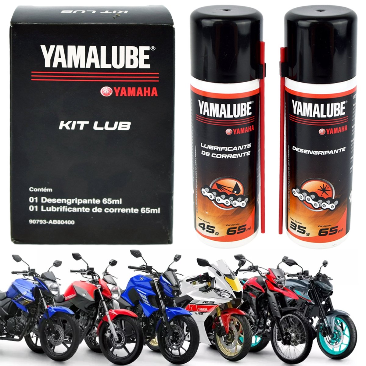 7747 YAMALUBE GEAR OIL 1L×15缶セット Kit Yamalube Original: Spray Lubrificante e Desengripante de
