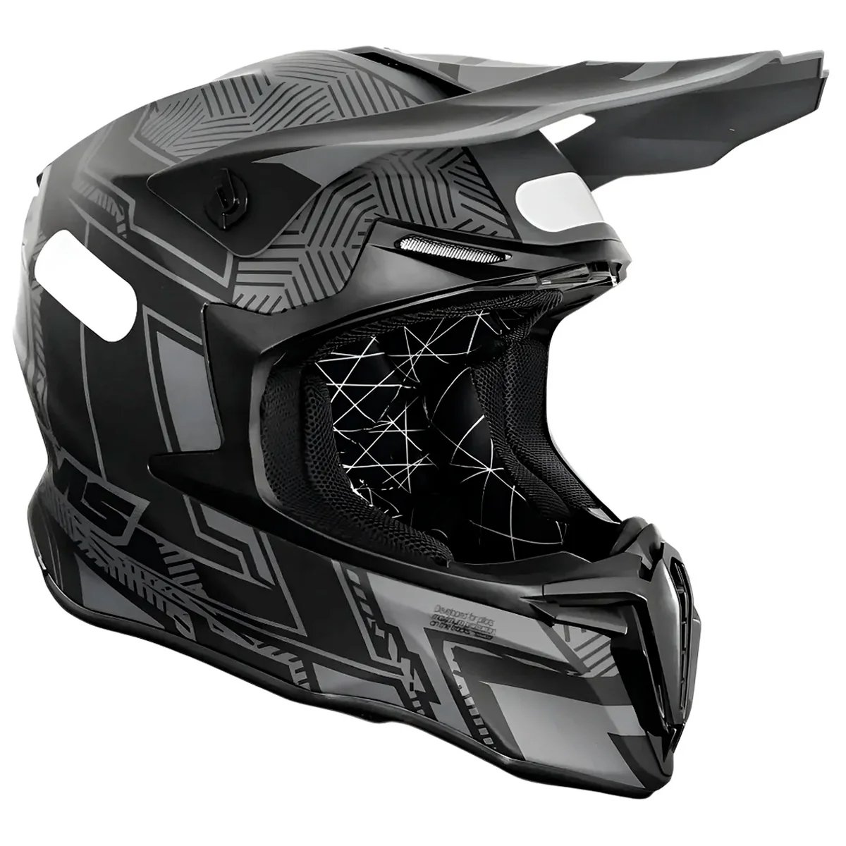 Capacete Motocross IMS Revo 26 New Preto Fosco Trilha Enduro